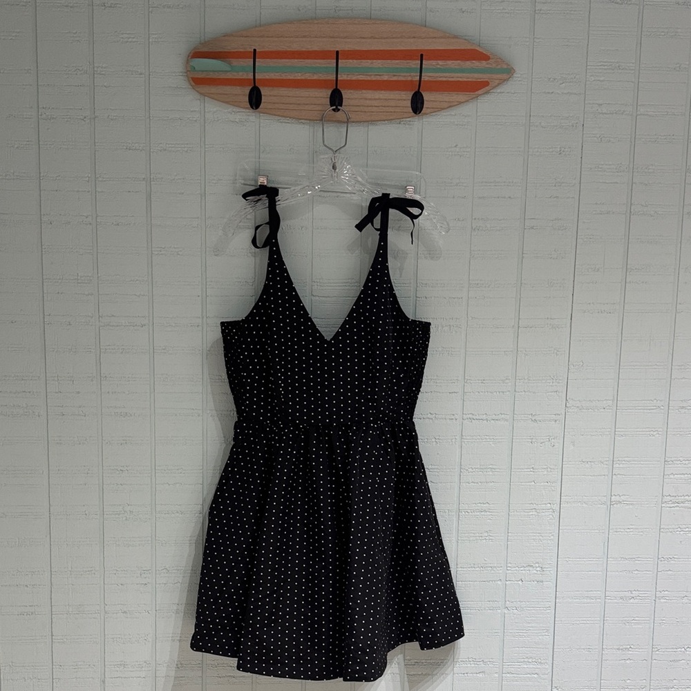 NWT Black Polka Dot Dress